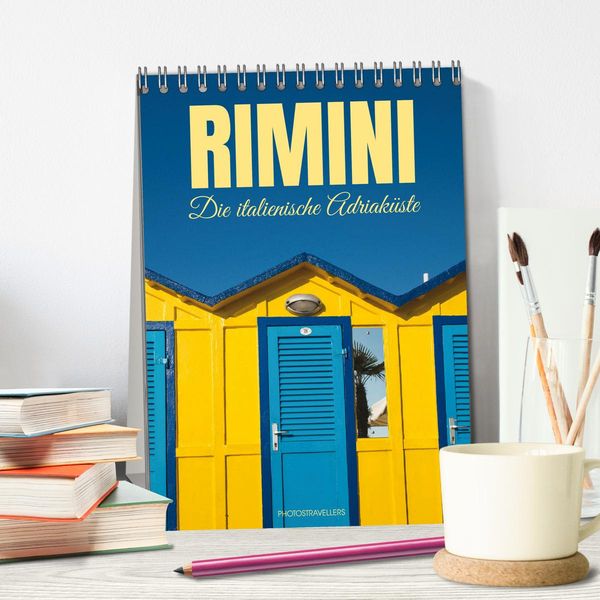 Produktbild: Rimini Die italienische Adriak&uuml;ste (Tischkalender 2026 DIN A5 hoch), CALVENDO Monatskalender