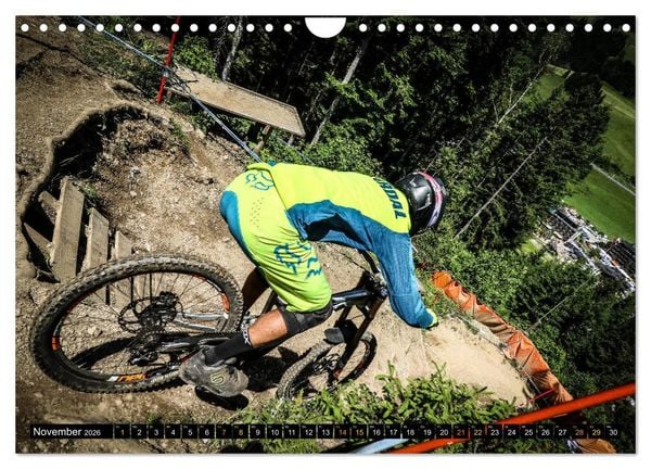 Produktbild: Downhill Racing (Wandkalender 2026 DIN A4 quer), CALVENDO Monatskalender