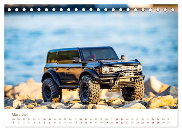 Produktbild: Where your RC Adventure begins! (Tischkalender 2026 DIN A5 quer), CALVENDO Monatskalender