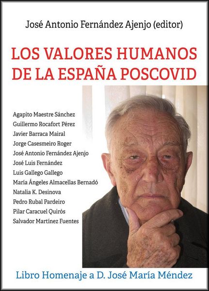 Produktbild: Los valores humanos de la Espa&ntilde;a poscovid