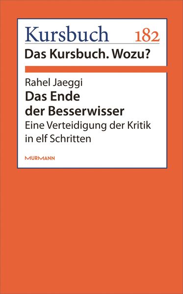 Produktbild: Das Ende der Besserwisser
