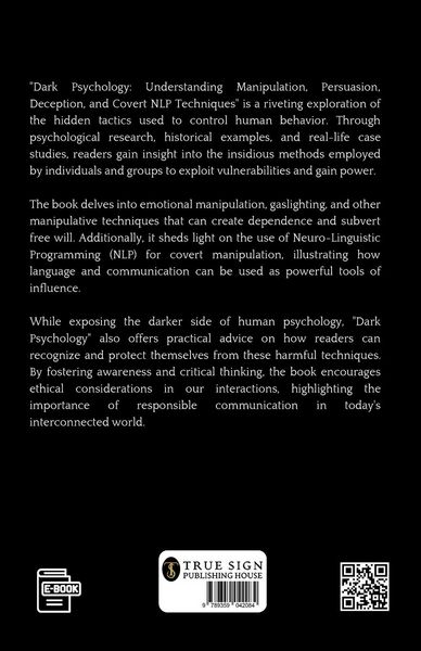 Produktbild: Dark Psychology