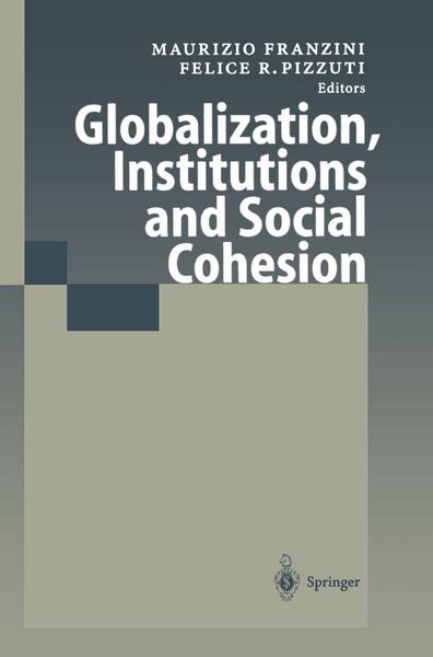 Produktbild: Globalization, Institutions and Social Cohesion