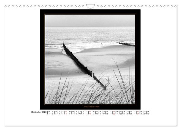 Produktbild: Wangerooge in Fine Art (Wandkalender 2026 DIN A3 quer), CALVENDO Monatskalender