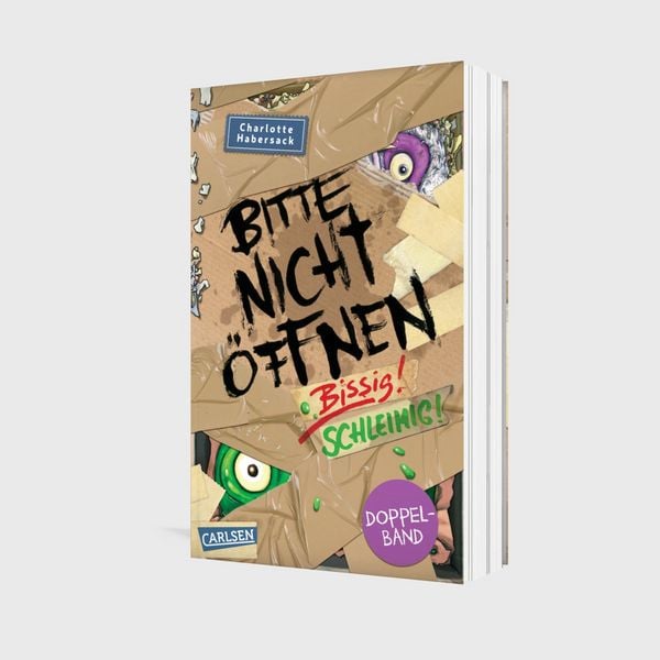 Produktbild: Bitte nicht öffnen: Doppelband (Enthält die Bände 1: Bissig!, 2: Schleimig!)
