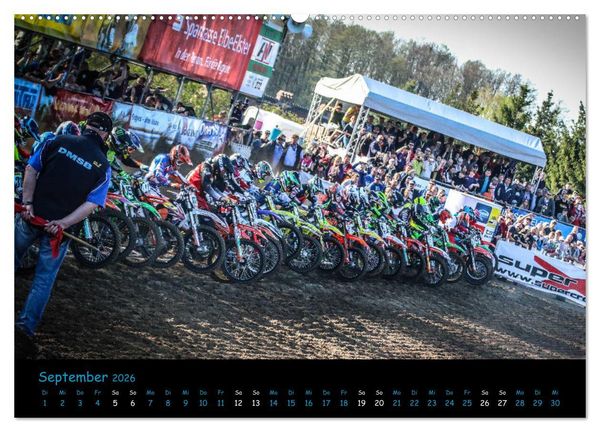 Produktbild: MX Racing 2026 (Wandkalender 2026 DIN A2 quer), CALVENDO Monatskalender