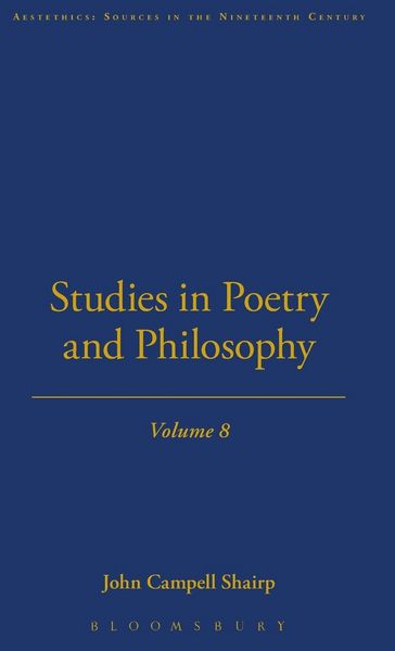 Produktbild: Studies In Poetry And Philosophy