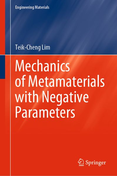 Produktbild: Mechanics of Metamaterials with Negative Parameters