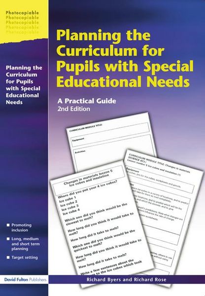 Produktbild: Planning the Curriculum for Pupils with Special Educational Needs