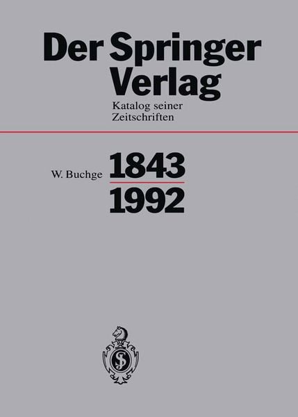 Produktbild: Der Springer-Verlag
