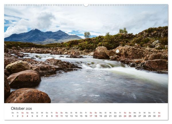 Produktbild: Schottland - Die wilde Sch&ouml;nheit der Highlands (Wandkalender 2026 DIN A2 quer), CALVENDO Monatskalender