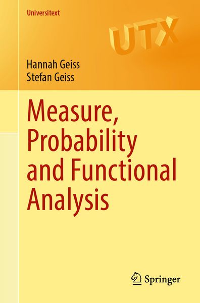 Produktbild: Measure, Probability and Functional Analysis