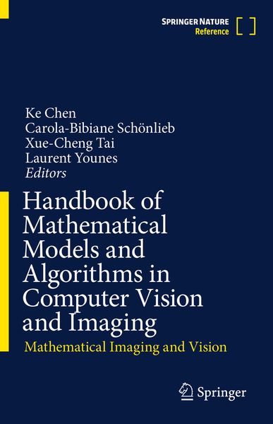 Produktbild: Handbook of Mathematical Models and Algorithms in Computer Vision and Imaging