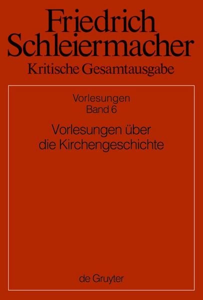Produktbild: Vorlesungen &uuml;ber die Kirchengeschichte