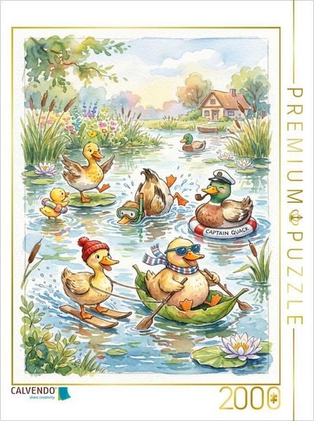 CALVENDO Puzzle Bauernhofspaß das ganze Jahr | 2000 Teile Lege-Größe 90x67cm Foto-Puzzle für glückliche Stunden