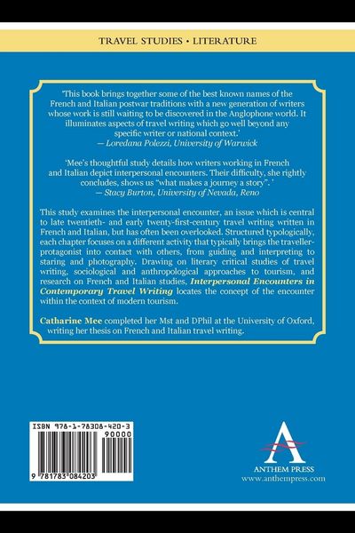 Produktbild: Interpersonal Encounters in Contemporary Travel Writing