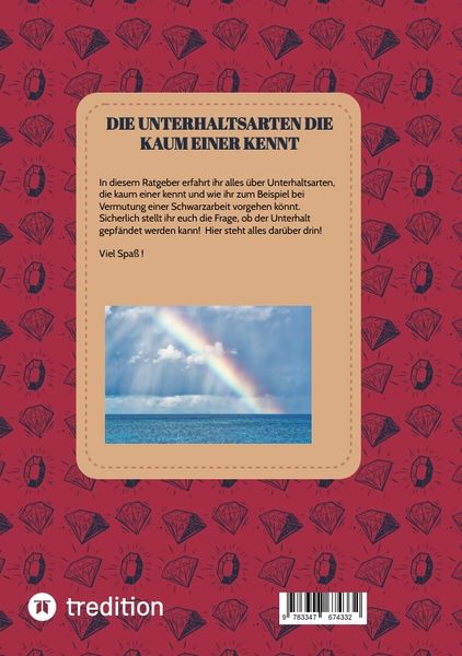 Produktbild: Die Unterhaltsarten die kaum einer kennt