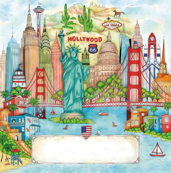 Produktbild: Colorful World Weltreise - Reise durch die USA