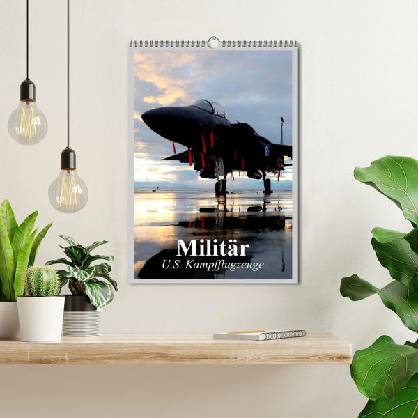 Produktbild: Milit&auml;r. U.S. Kampfflugzeuge (Wandkalender 2026 DIN A3 hoch), CALVENDO Monatskalender