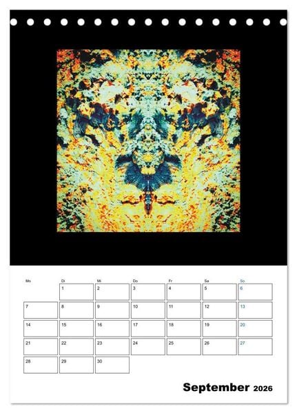 Produktbild: Nature's Faces (Tischkalender 2026 DIN A5 hoch), CALVENDO Monatskalender