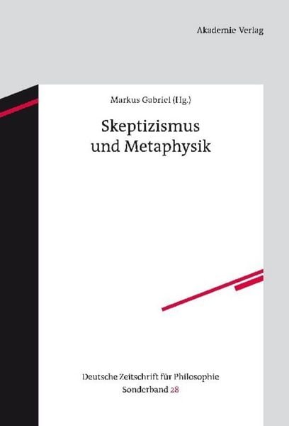 Produktbild: Skeptizismus und Metaphysik