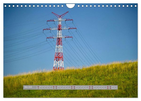 Produktbild: Knisternde Spannnung (Wandkalender 2026 DIN A4 quer), CALVENDO Monatskalender