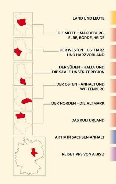 Produktbild: TRESCHER Reisef&uuml;hrer Sachsen-Anhalt