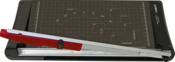 Olympia Vario Duplex 4000 Hebelschneider, Rollenschneider A4 Schnittleistung A4 80 g/m²: 5 Blatt