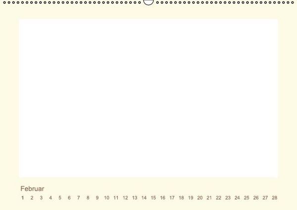 Produktbild: Immerw&auml;hrender Kalender zum selber Gestalten (Wandkalender immerw&auml;hrend DIN A2 quer)