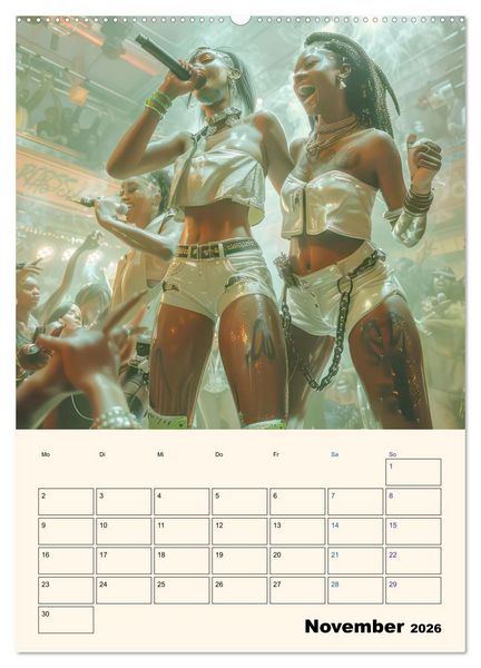 Produktbild: Punkerg&ouml;ren - In Aktion (Wandkalender 2026 DIN A2 hoch), CALVENDO Monatskalender