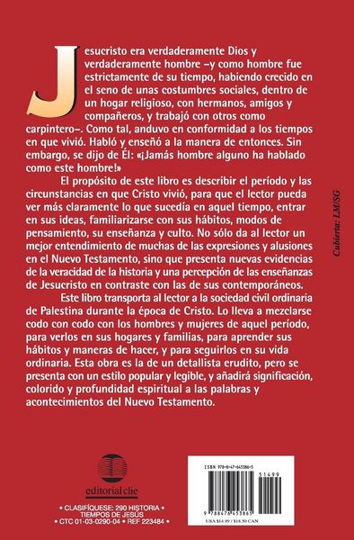 Produktbild: El Usos Y Costumbres de Los Jud&iquest;&iquest;os En Los Tiempos de Cristo