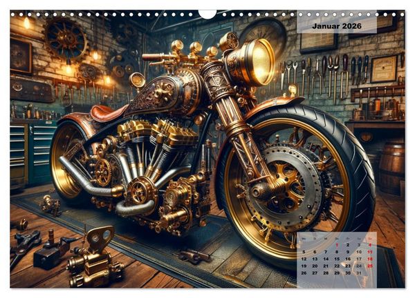 Produktbild: Custom Dreams - Showbike Wonders (Wandkalender 2026 DIN A3 quer), CALVENDO Monatskalender