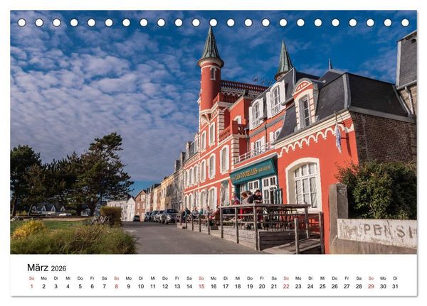Produktbild: Picardie und Somme (Tischkalender 2026 DIN A5 quer), CALVENDO Monatskalender