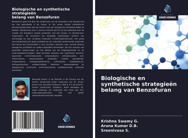 Produktbild: Biologische en synthetische strategie&euml;n belang van Benzofuran