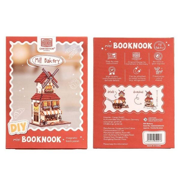 Produktbild: Mini-Booknook Mill Bakery