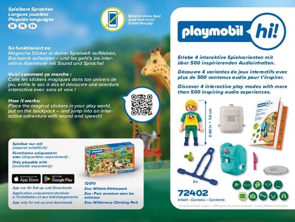 Produktbild: 72402 Activation Set "Zoo 72070"
