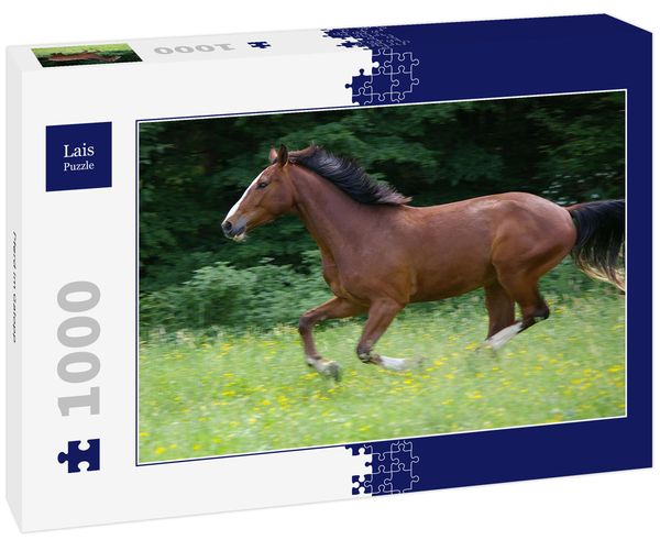Produktbild: Lais Puzzle Pferd im Galopp 1000 Teile