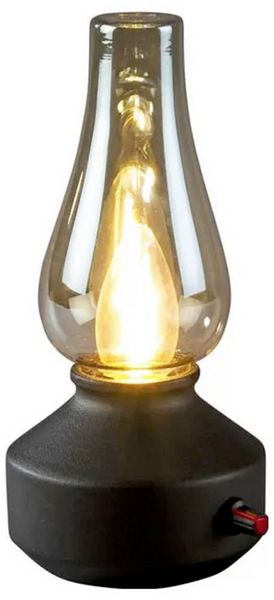 Produktbild: Konstsmide 4130-700 Akku-Tischlampe Warmwei&szlig; Schwarz
