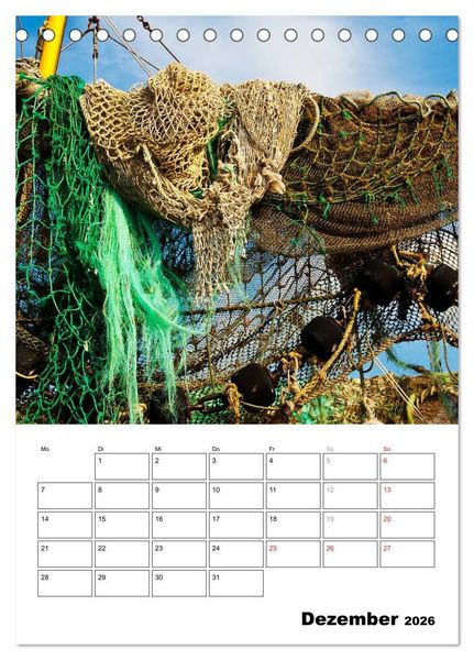 Produktbild: Neuharlingersiel Hafenromantik / Planer (Tischkalender 2026 DIN A5 hoch), CALVENDO Monatskalender
