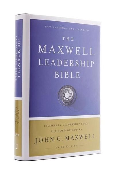 Produktbild: Niv, Maxwell Leadership Bible, 3rd Edition, Hardcover, Comfort Print