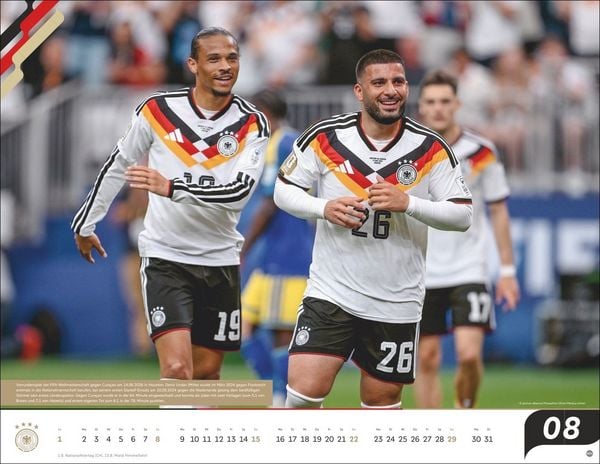 Produktbild: DFB M&auml;nner Posterkalender 2027