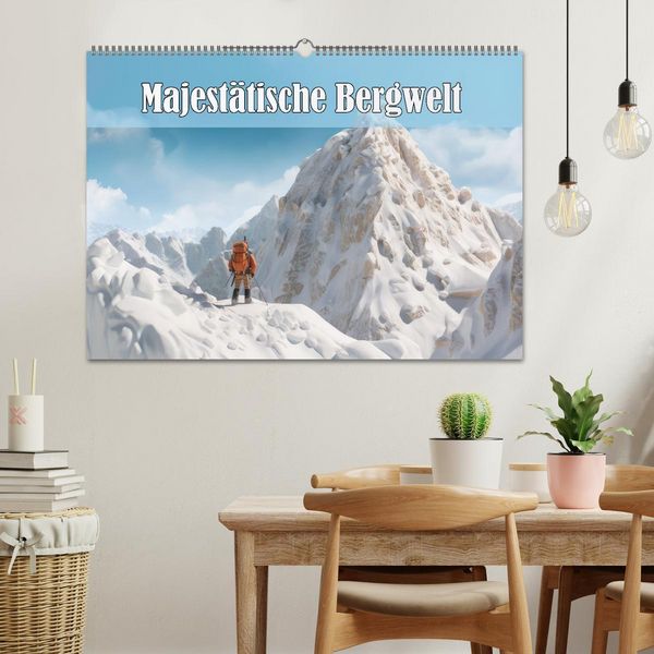 Produktbild: Imposante Bergwelt (Wandkalender 2026 DIN A2 quer), CALVENDO Monatskalender