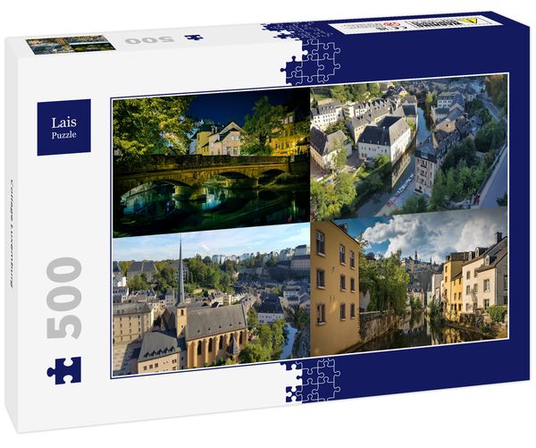 Produktbild: Lais Puzzle Collage Luxemburg 500 Teile