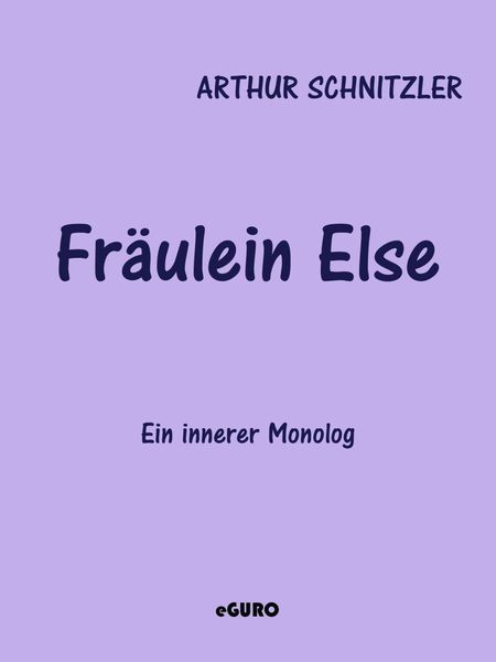 Produktbild: Fr&auml;ulein Else