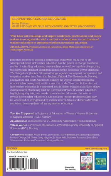 Produktbild: The Struggle for Teacher Education