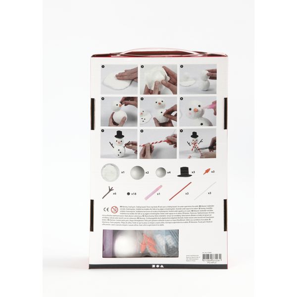 Produktbild: Creativ Company DIY Sets Modellieren Kreativ Set, Schneemann, 1 Set