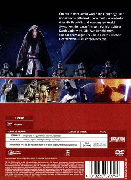 Produktbild: Star Wars Episode 3 - Die Rache der Sith