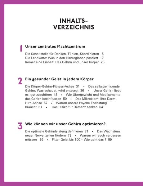 Produktbild: Geistig fit bis ins hohe Alter