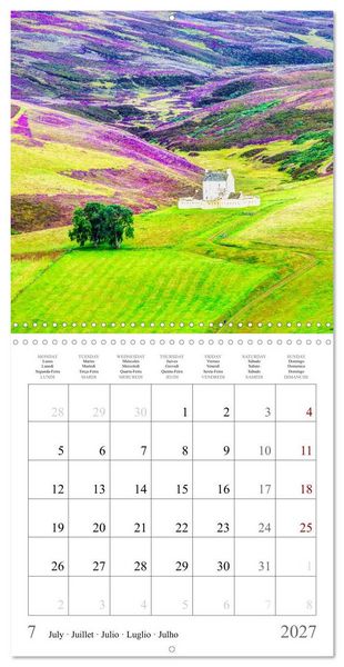 Produktbild: Scotland - Magical landscapes of the Highlands (Wall Calendar 2027 12 &times; 12 Inch) CALVENDO 12 Month Wall Calendar