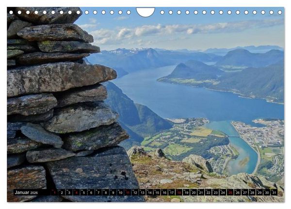 Produktbild: Norwegen - Im Land der Sagen, Mythen und Trolle (Wandkalender 2026 DIN A4 quer), CALVENDO Monatskalender